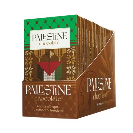 Palestine Chocolate Milk Chocolate with Hazelnut 100gx12Pk