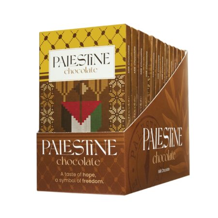Palestine Chocolate Milk Chocolate with Roasted Corn 100gx12Pk